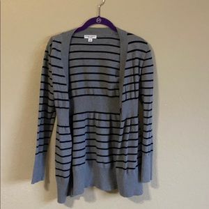 Grey and Black Comfy Maternity Sweater